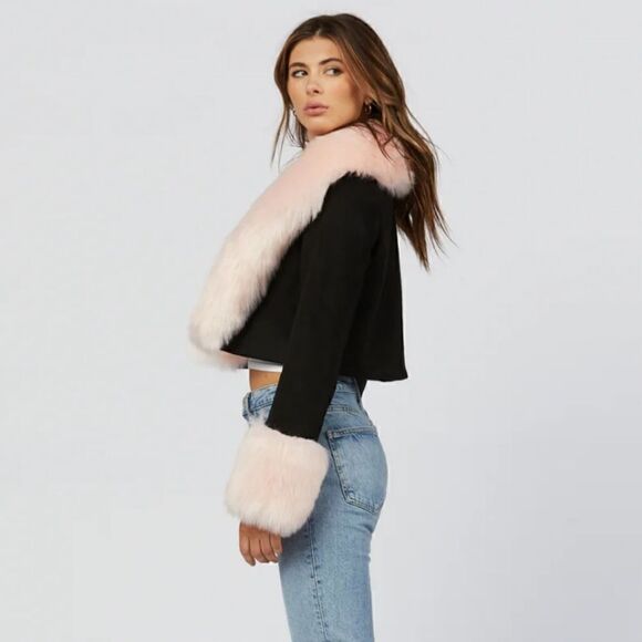 Riley Jacket - Black/Pink - Picture 5 of 10